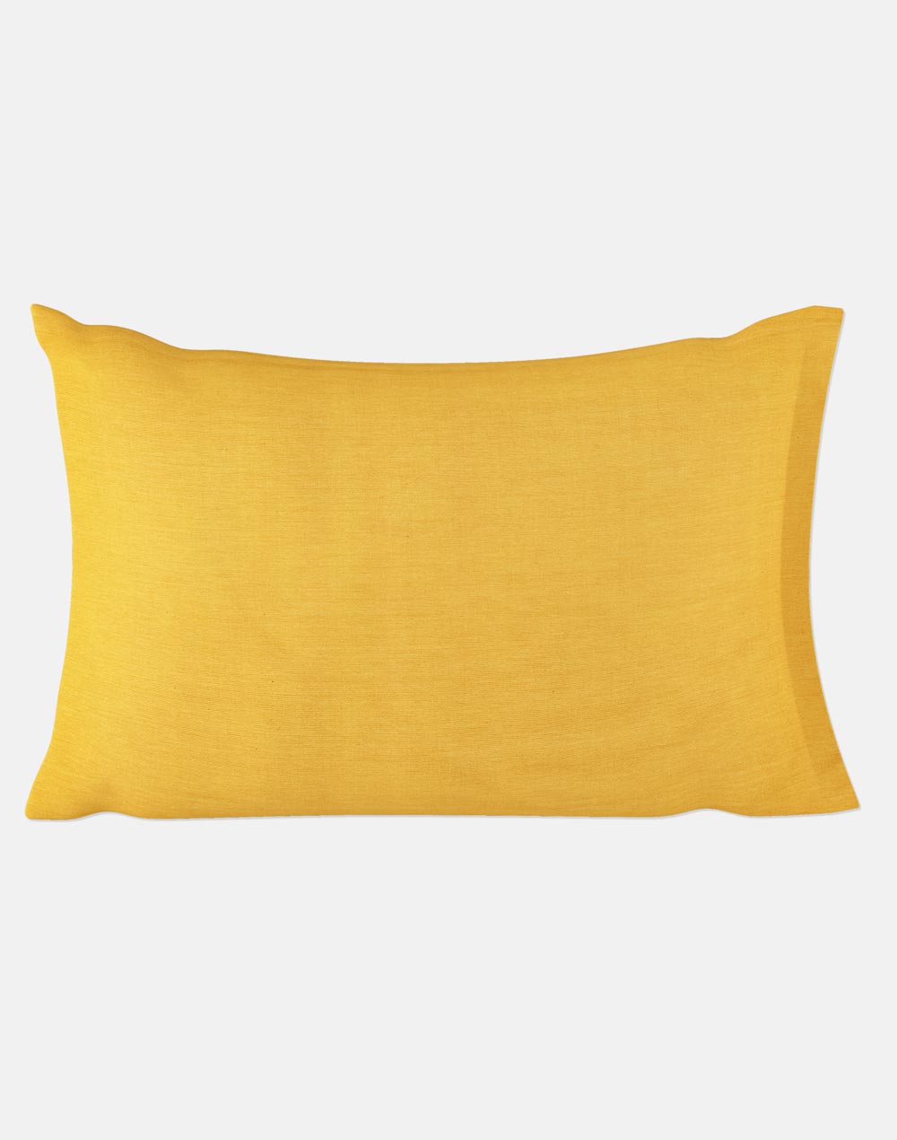 Yellow Cotton Pillow Cover Set