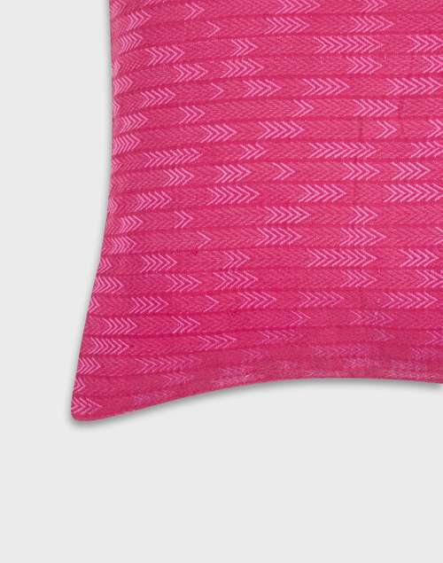 Fuchsia Rasika Cotton Woven Cushion Cover Fuchsia Rasika Cotton Woven Cushion Cover