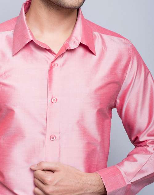 Pink Silk Shirt Pink Silk Shirt
