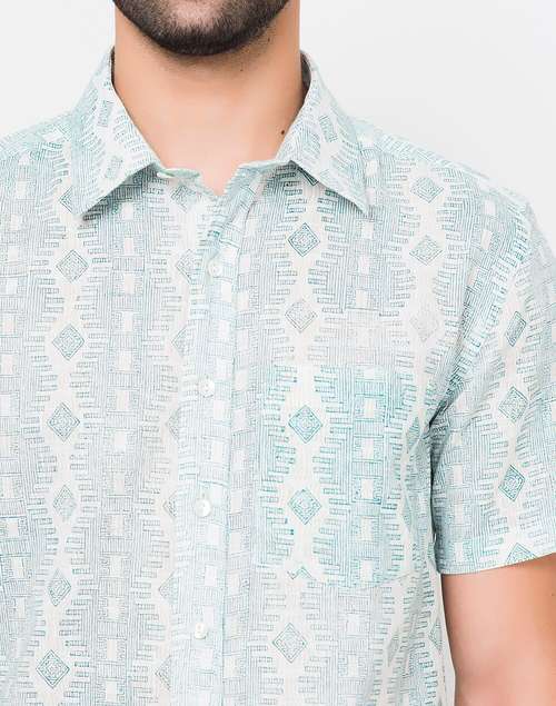Offwhite Cotton Shirt Offwhite Cotton Shirt