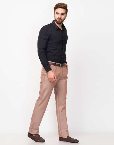 Brown Cotton Pants Brown Cotton Pants
