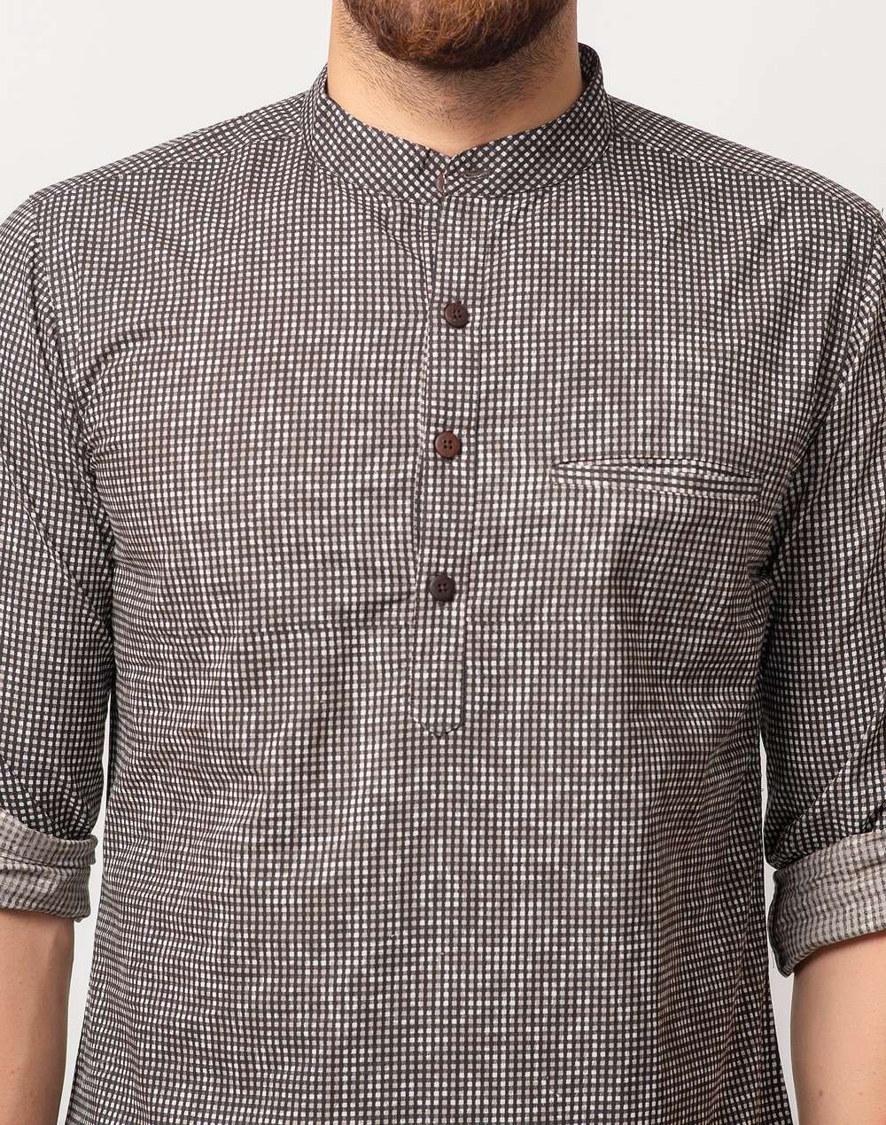Cotton Hand Block Printed Kurta Shirt