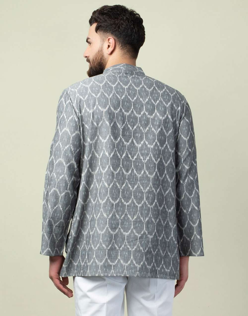 Cotton Ikat Short Kurta