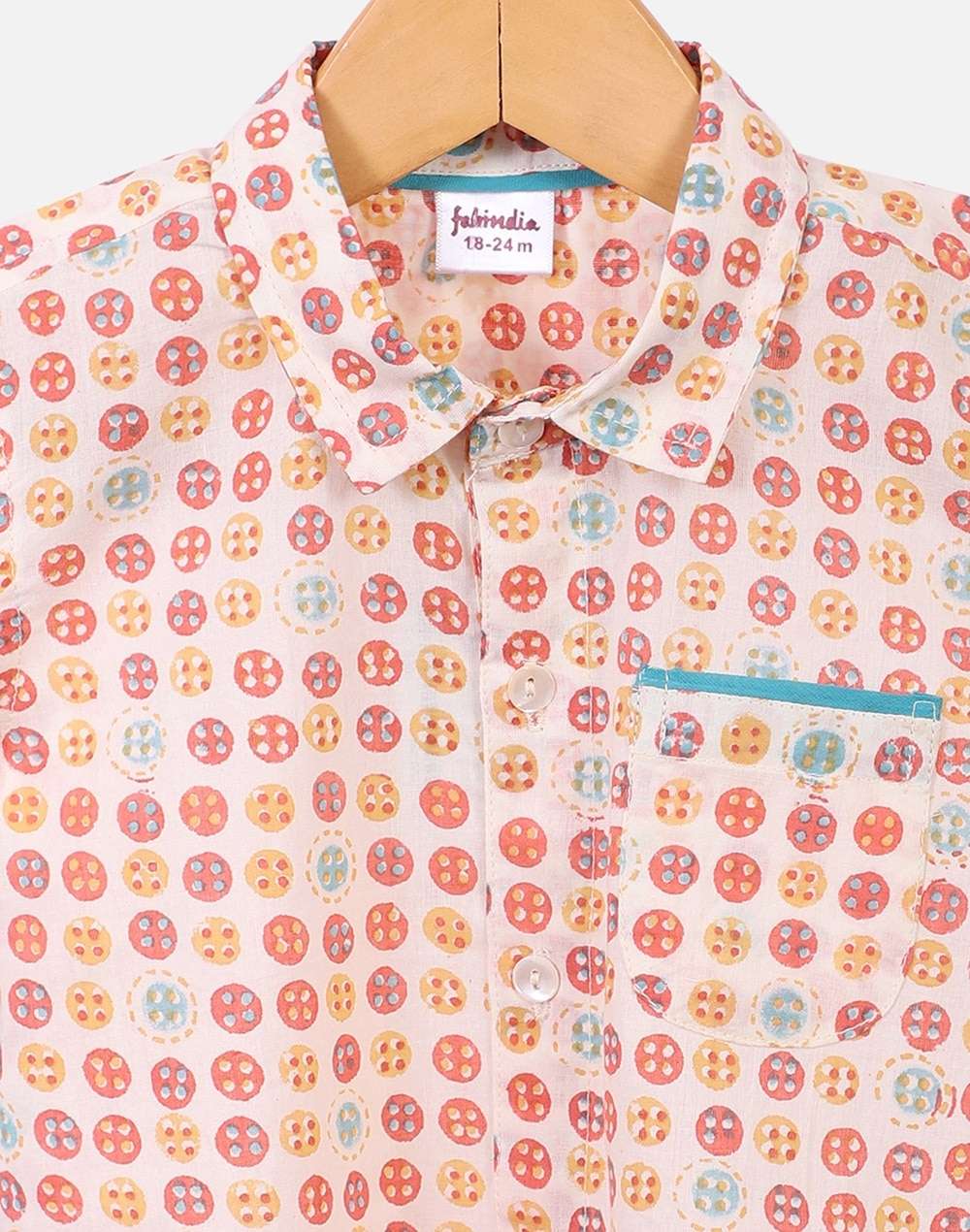 Cotton Hand Block Print Shirt