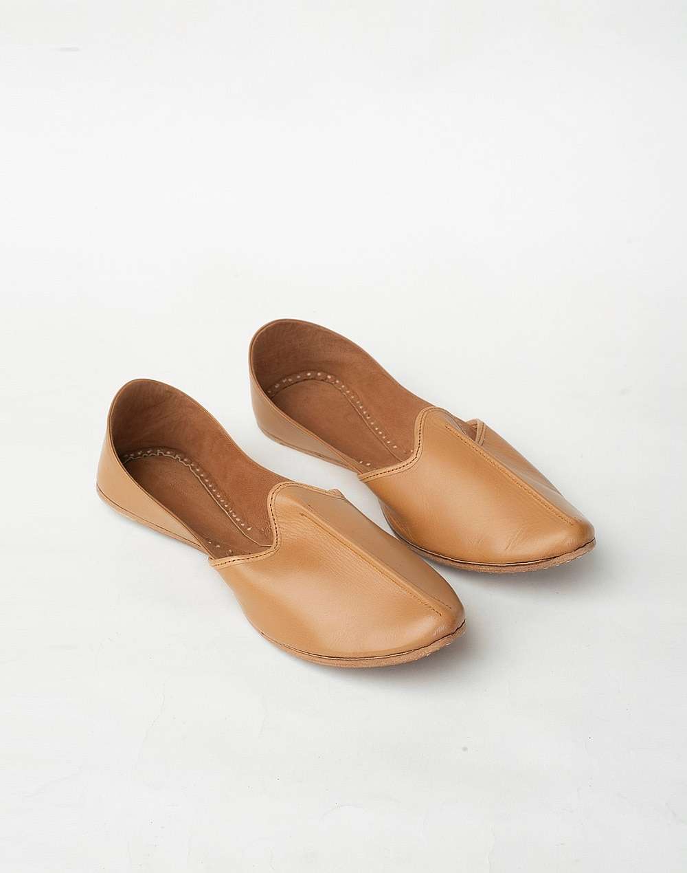 Leather Tan Brown Juttie