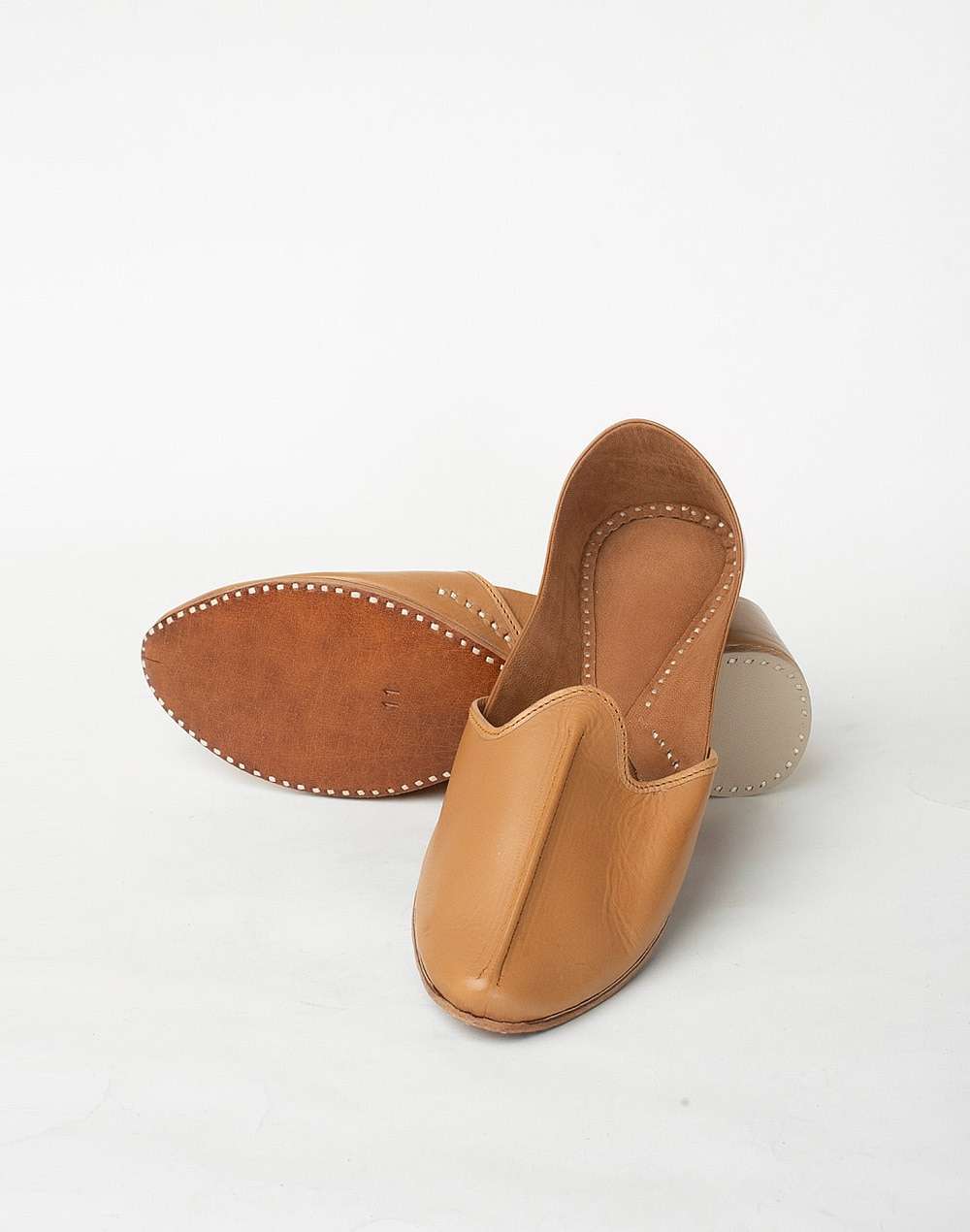 Leather Tan Brown Juttie