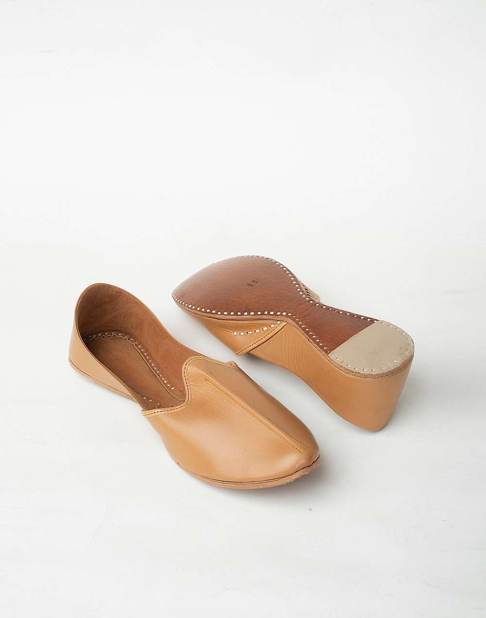 Leather Tan Brown Juttie