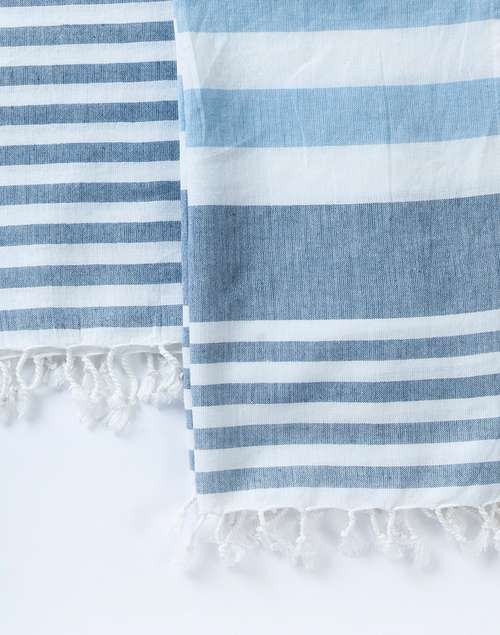 Blue Soha Cotton Gamcha Bath Towel Large Blue Soha Cotton Gamcha Bath Towel Large