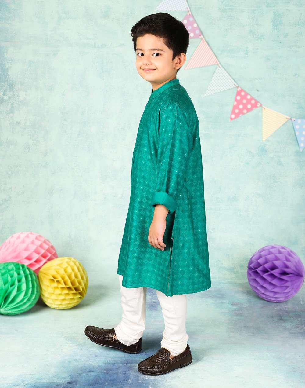 Viscose Tussar Printed Long Kurta