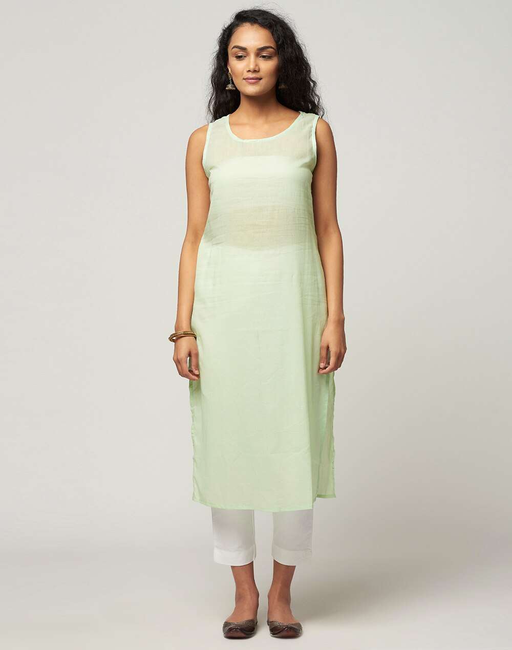 Cotton Printed Long Kurta