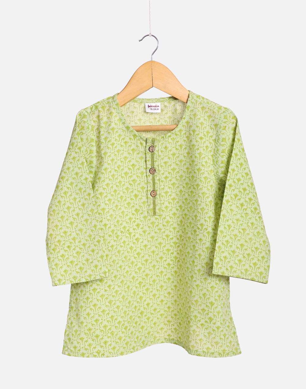 Cotton Hand Block Print Long Kurta