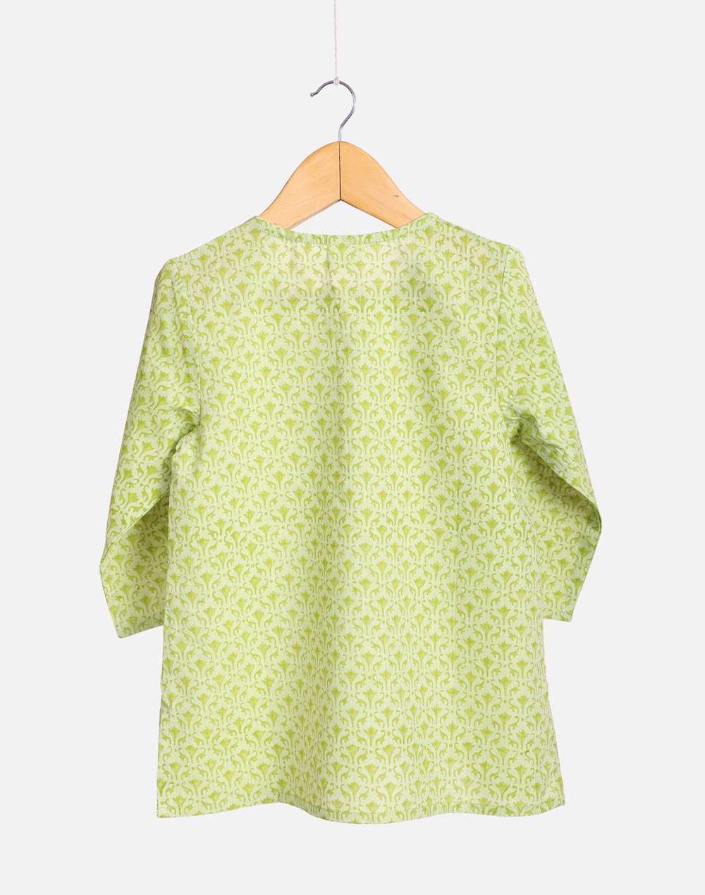 Cotton Hand Block Print Long Kurta