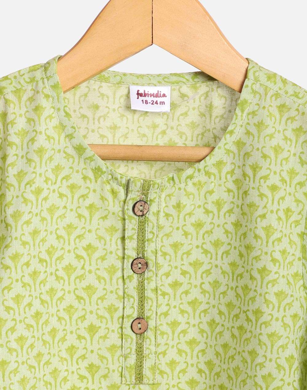 Cotton Hand Block Print Long Kurta