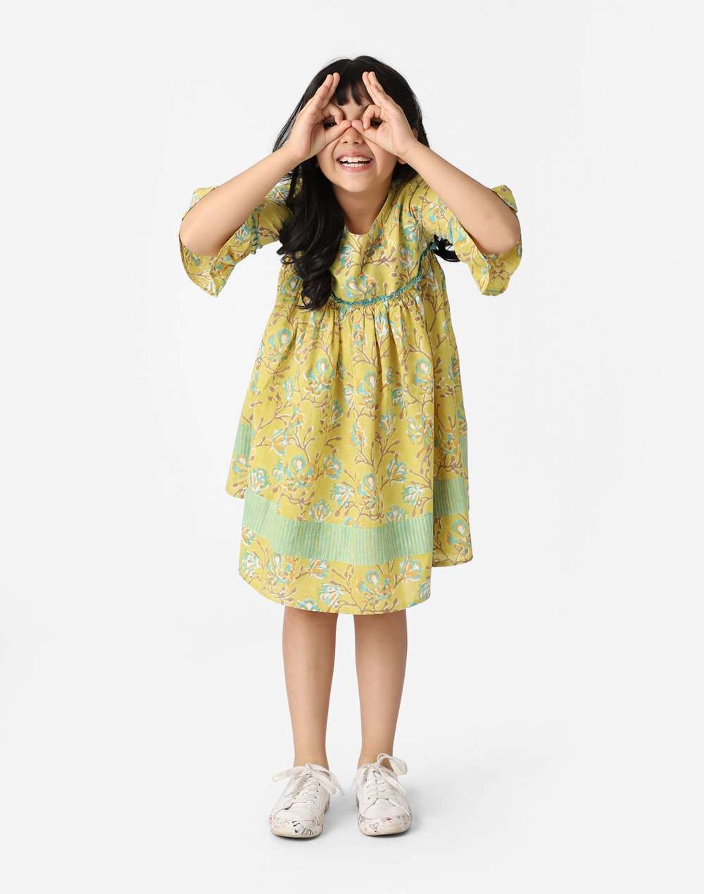 Cotton Hand Block Print Dress
