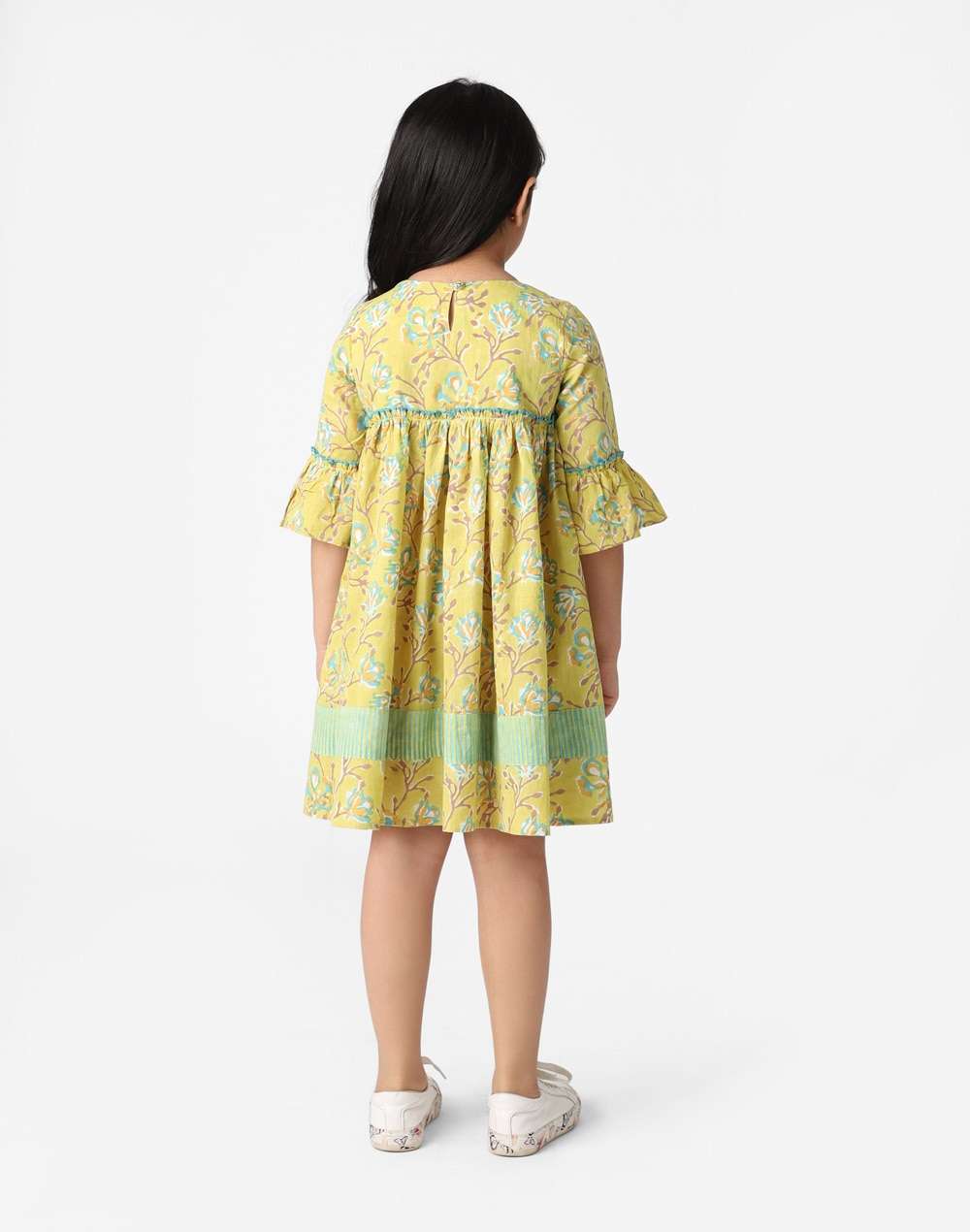 Cotton Hand Block Print Dress