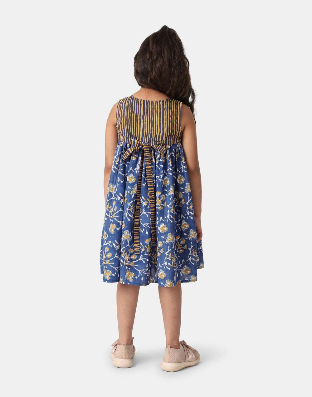 Cotton Hand Block Print Dress