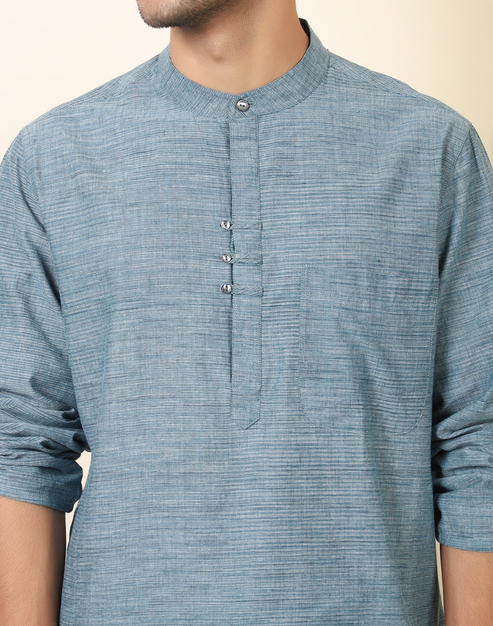 Cotton Slim Fit Long Kurta Cotton Slim Fit Long Kurta