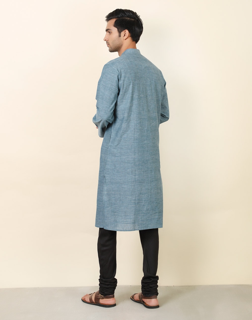 Cotton Slim Fit Long Kurta Cotton Slim Fit Long Kurta