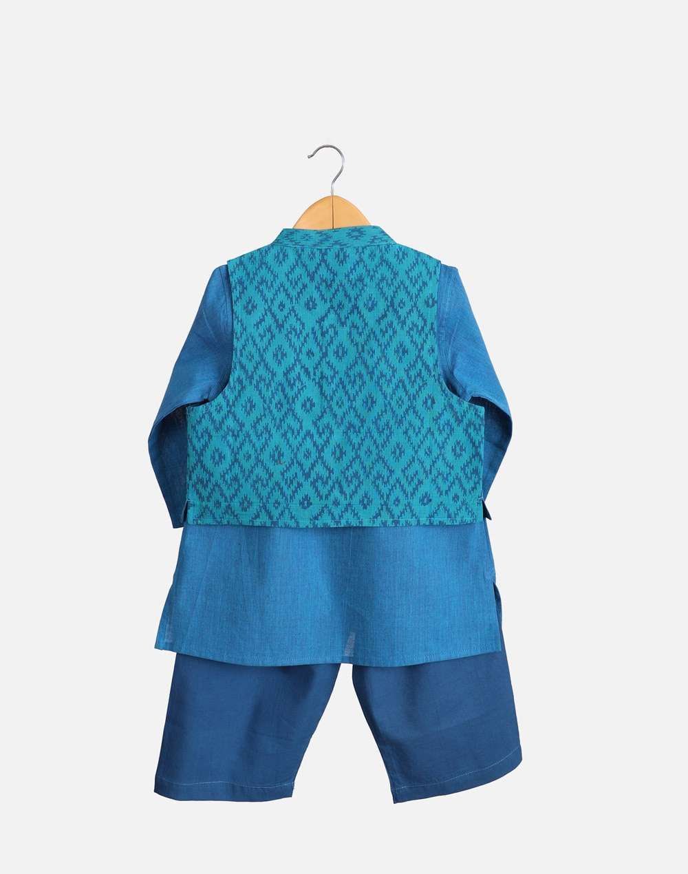 Cotton Hand Block Print Kurta Set