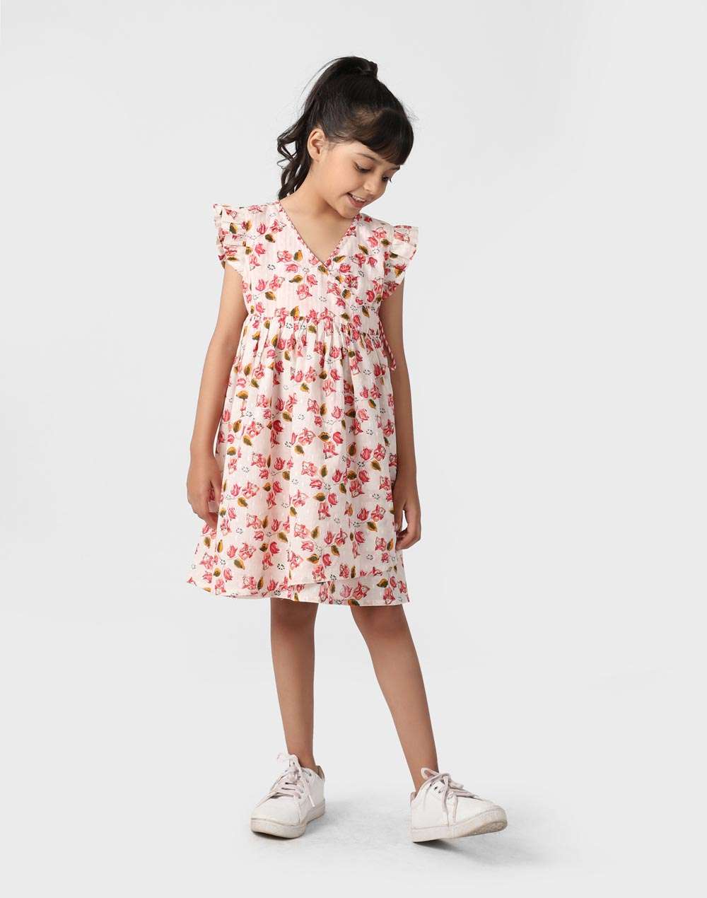 Cotton Swiss Dobby Dress