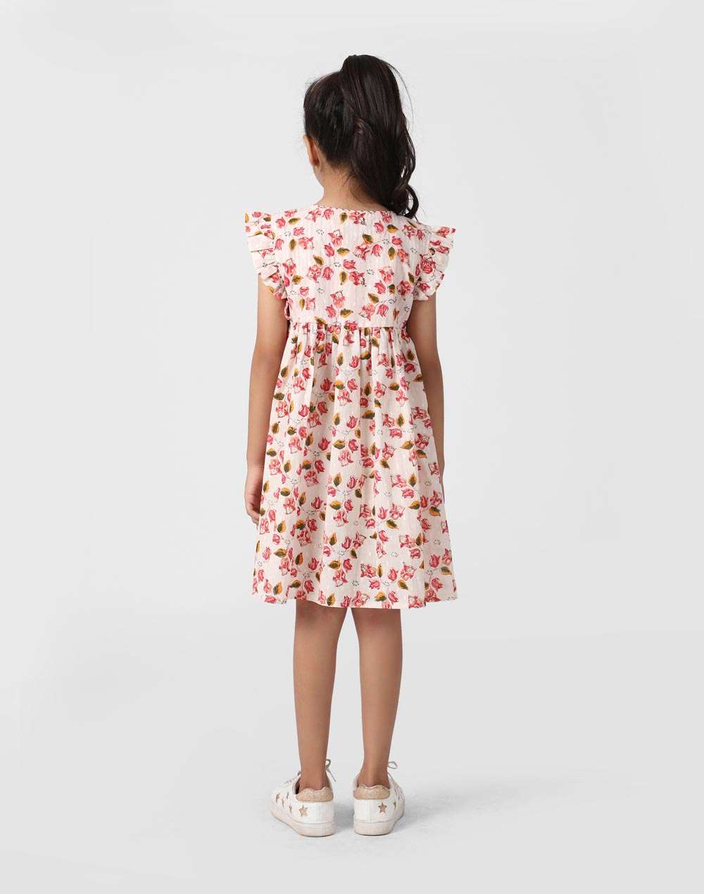 Cotton Swiss Dobby Dress