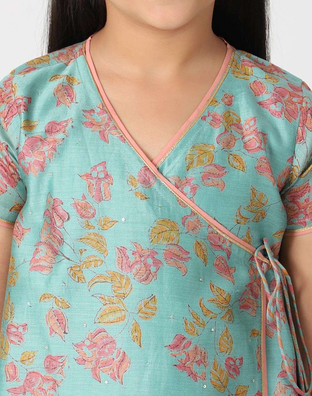 Cotton Silk Printed Palazzo Suit Set