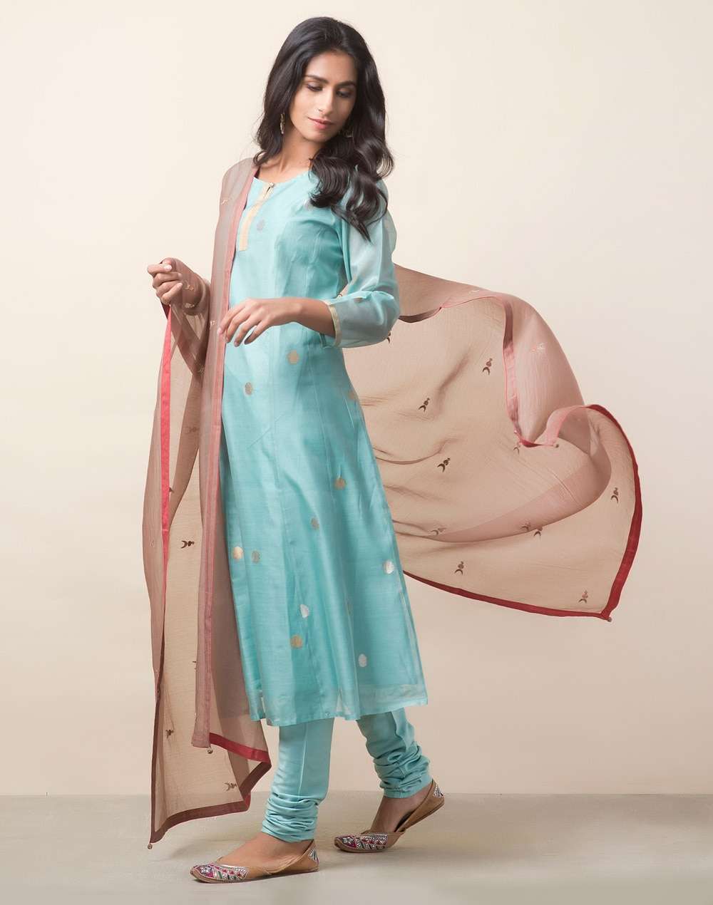 Cotton Silk Gota Patti Dupatta