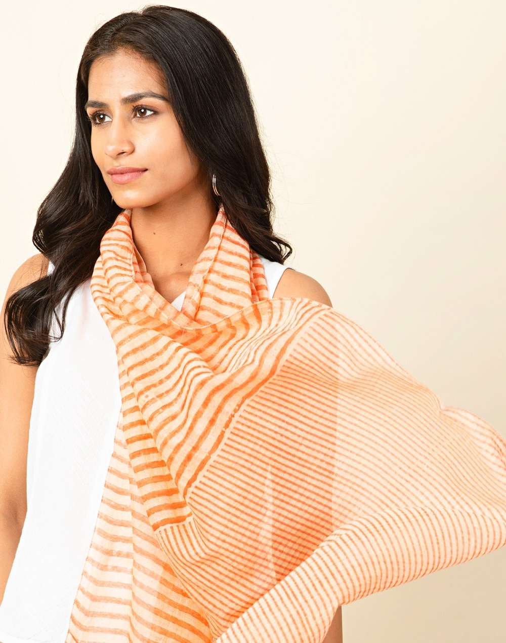 Cotton Silk Printed Stole