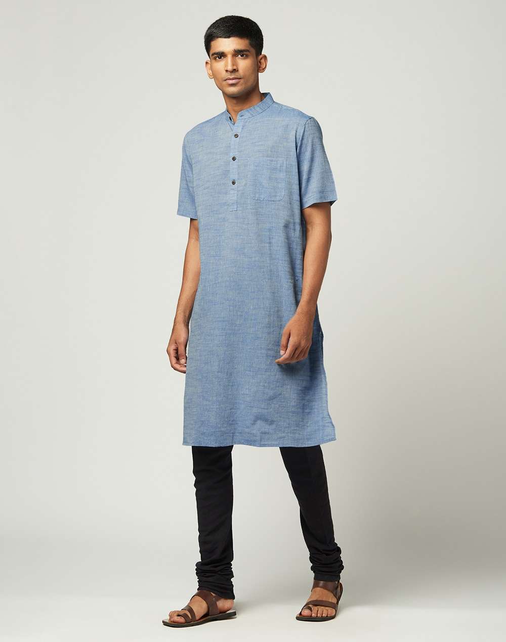 Cotton Slub Long Kurta