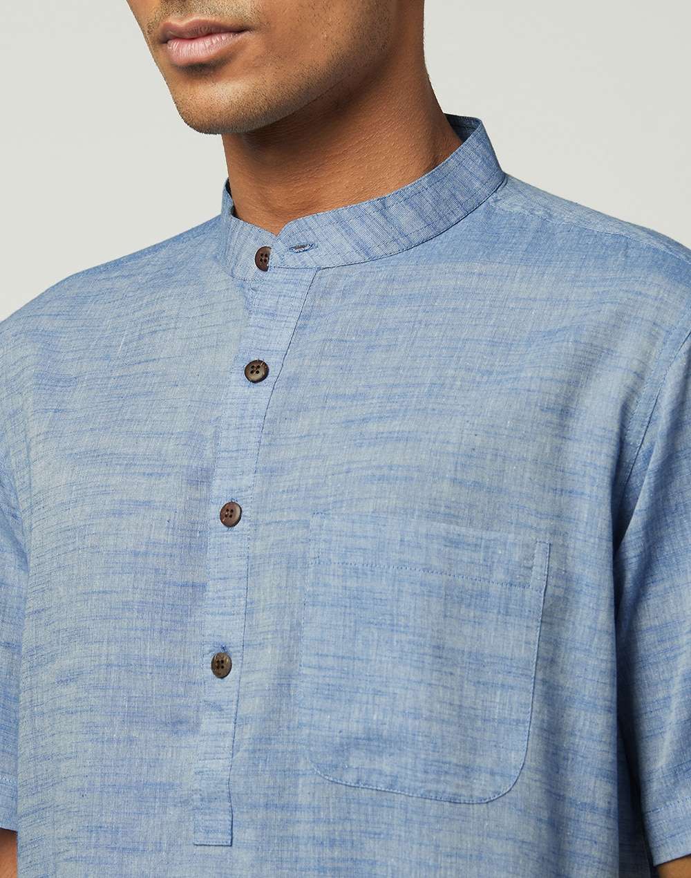 Cotton Slub Long Kurta