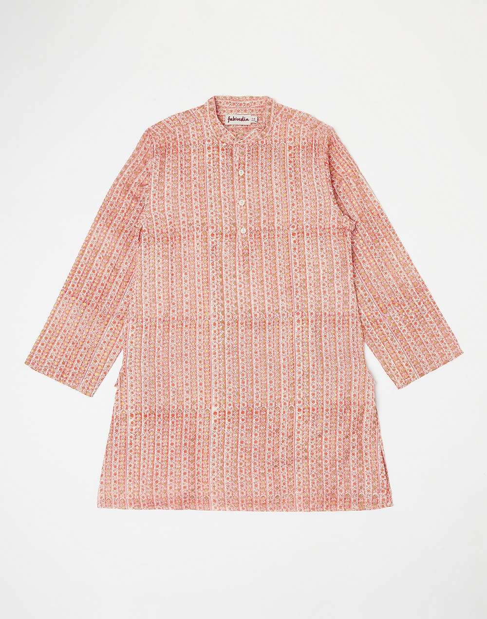 Viscose Tussar Printed Long Kurta