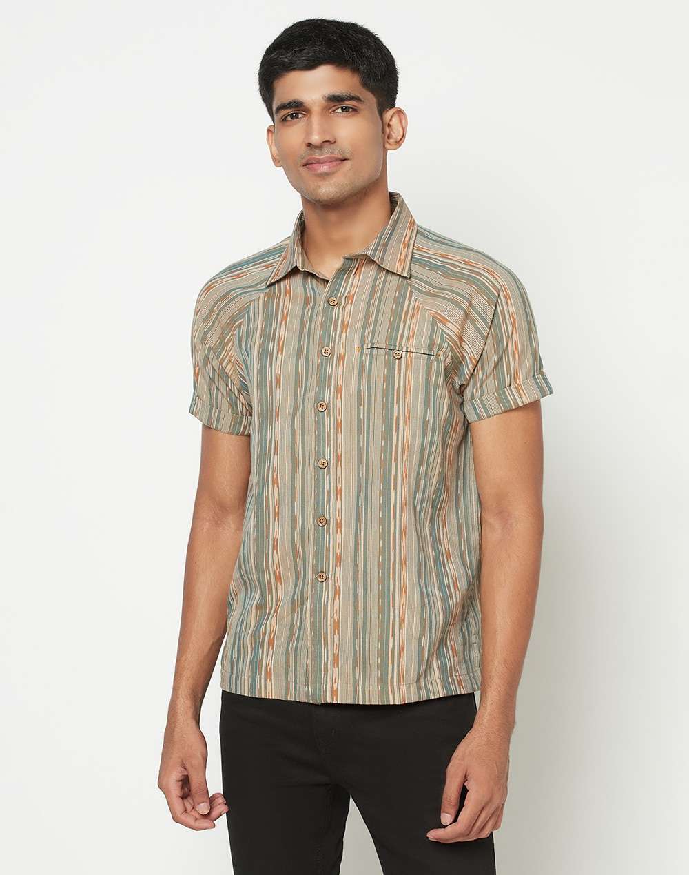 Cotton Ikat Shirt