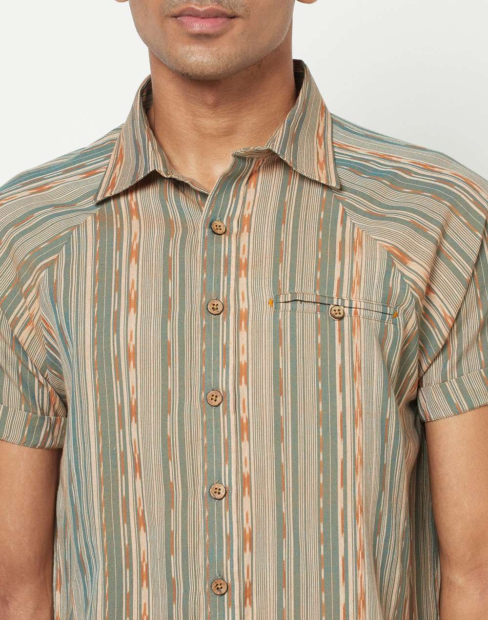 Cotton Ikat Shirt
