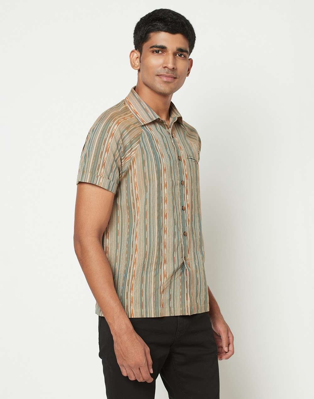 Cotton Ikat Shirt
