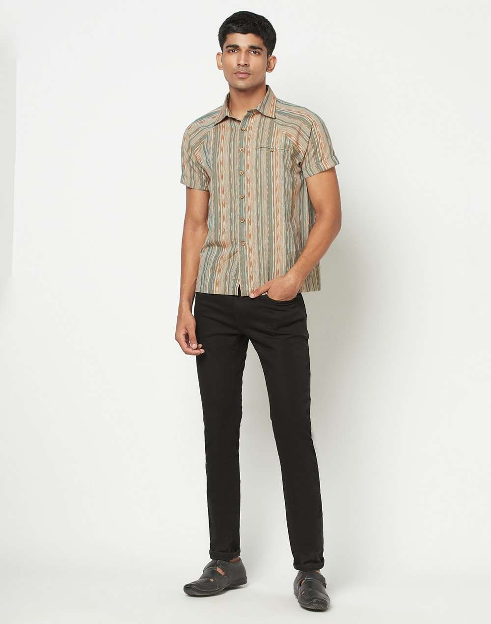 Cotton Ikat Shirt