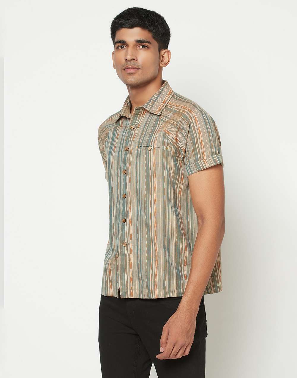 Cotton Ikat Shirt