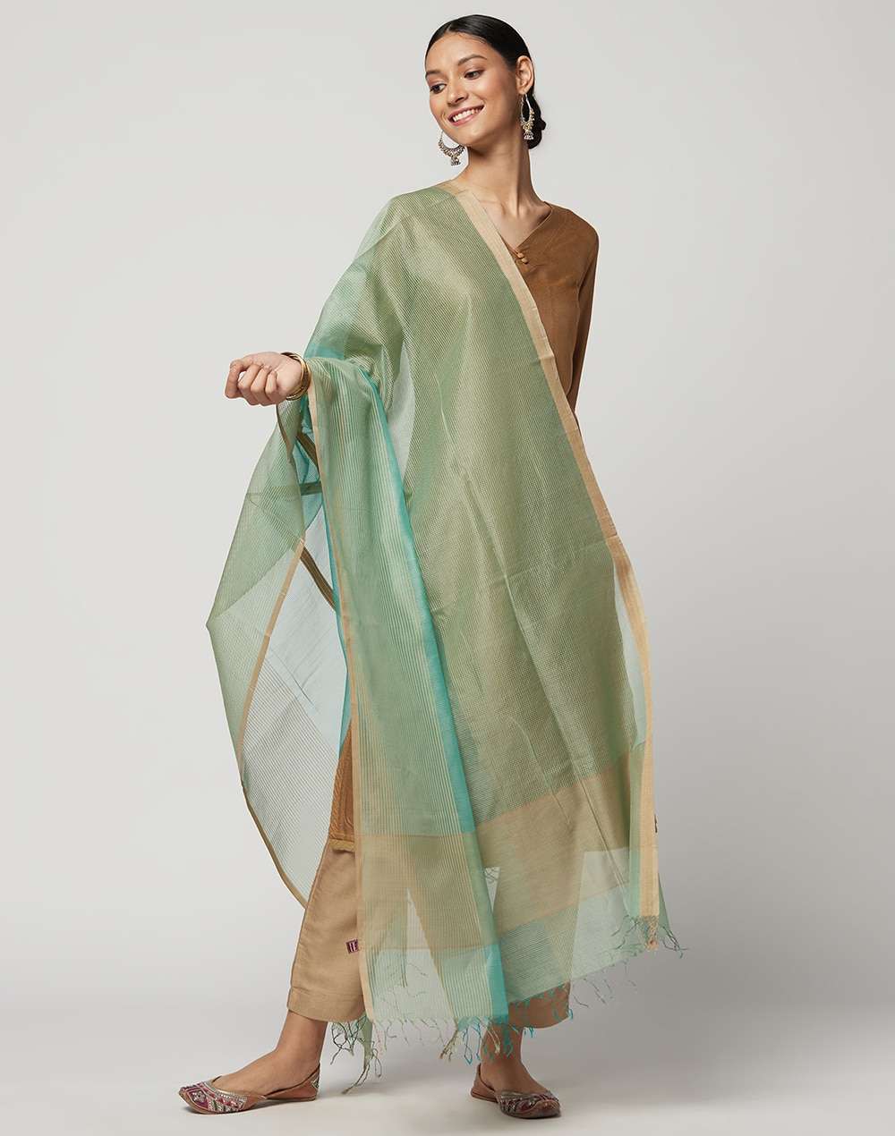 Cotton Silk Printed Dupatta