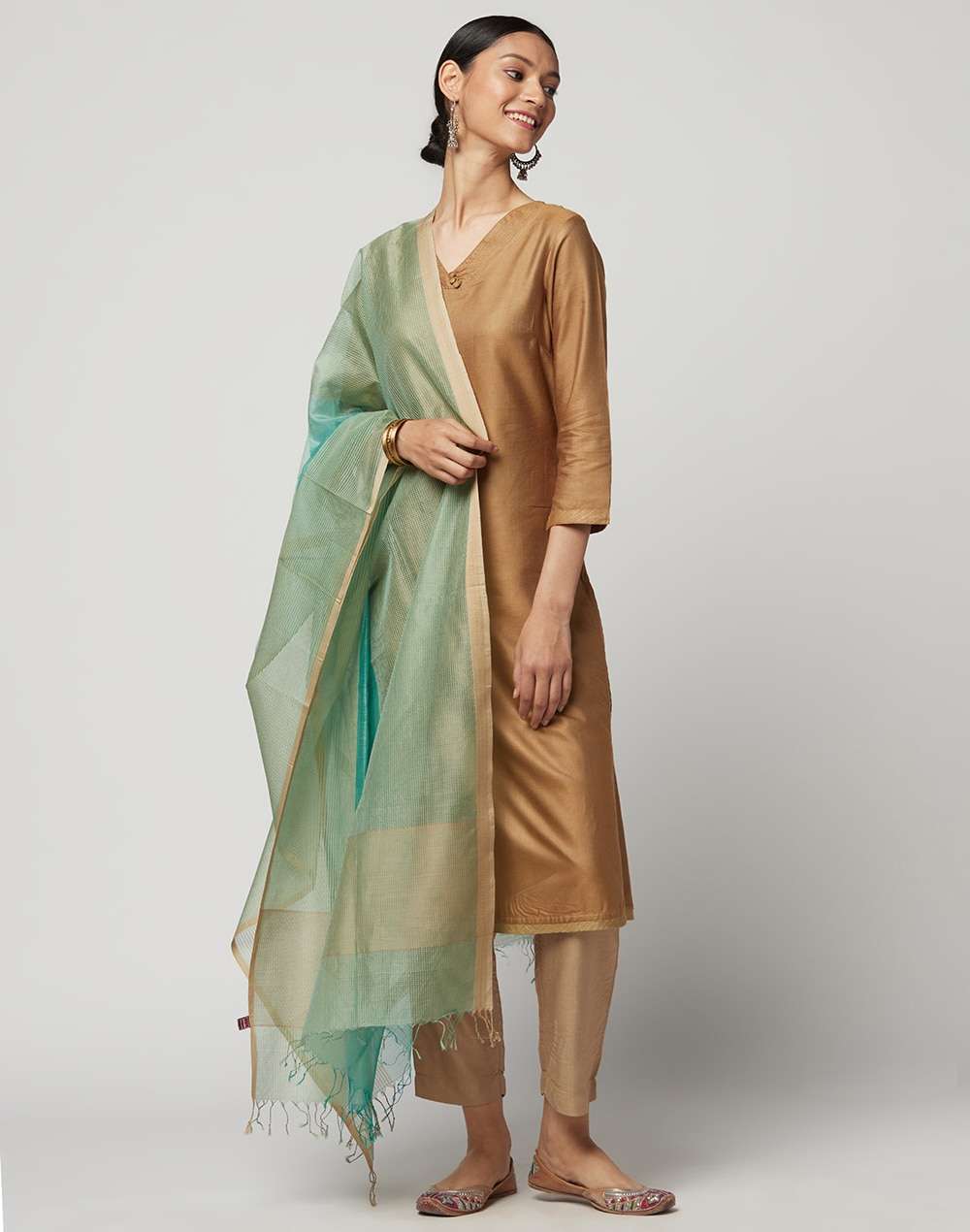 Cotton Silk Printed Dupatta
