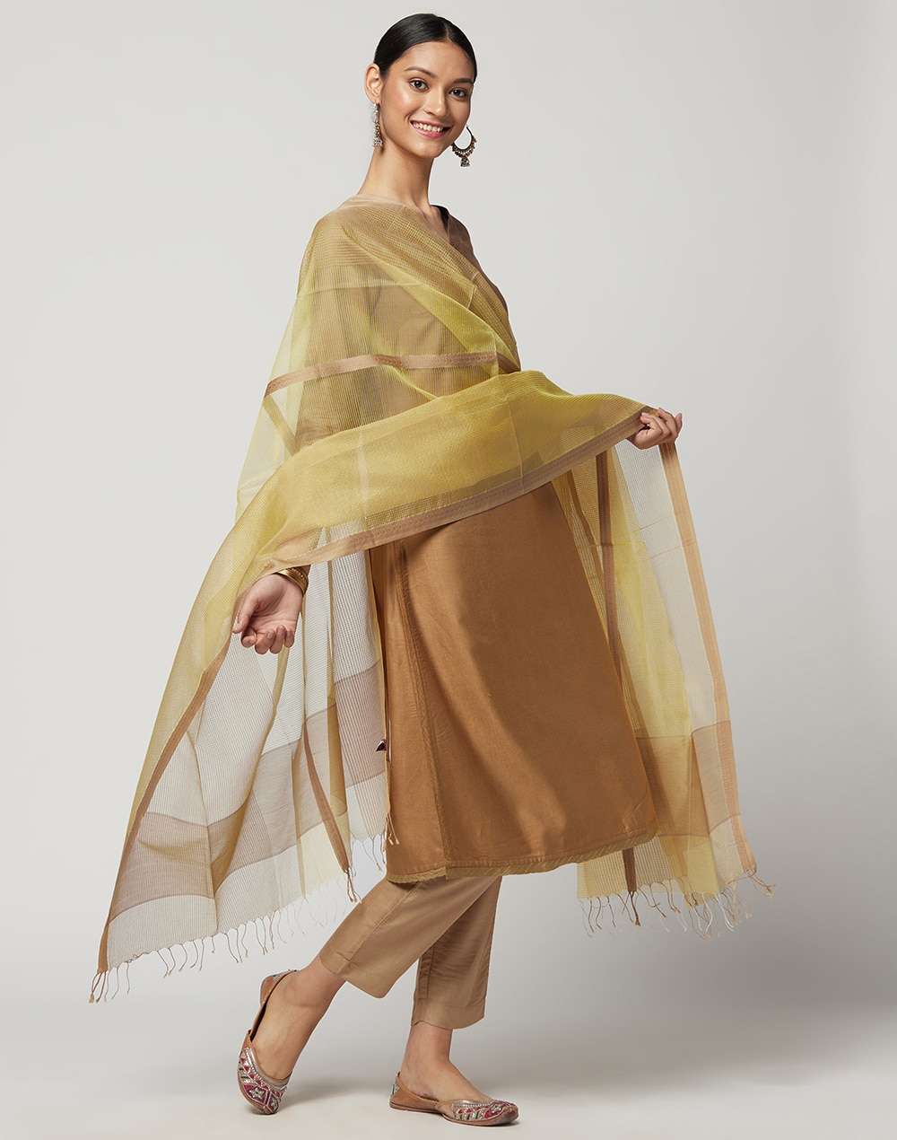 Cotton Silk Printed Dupatta