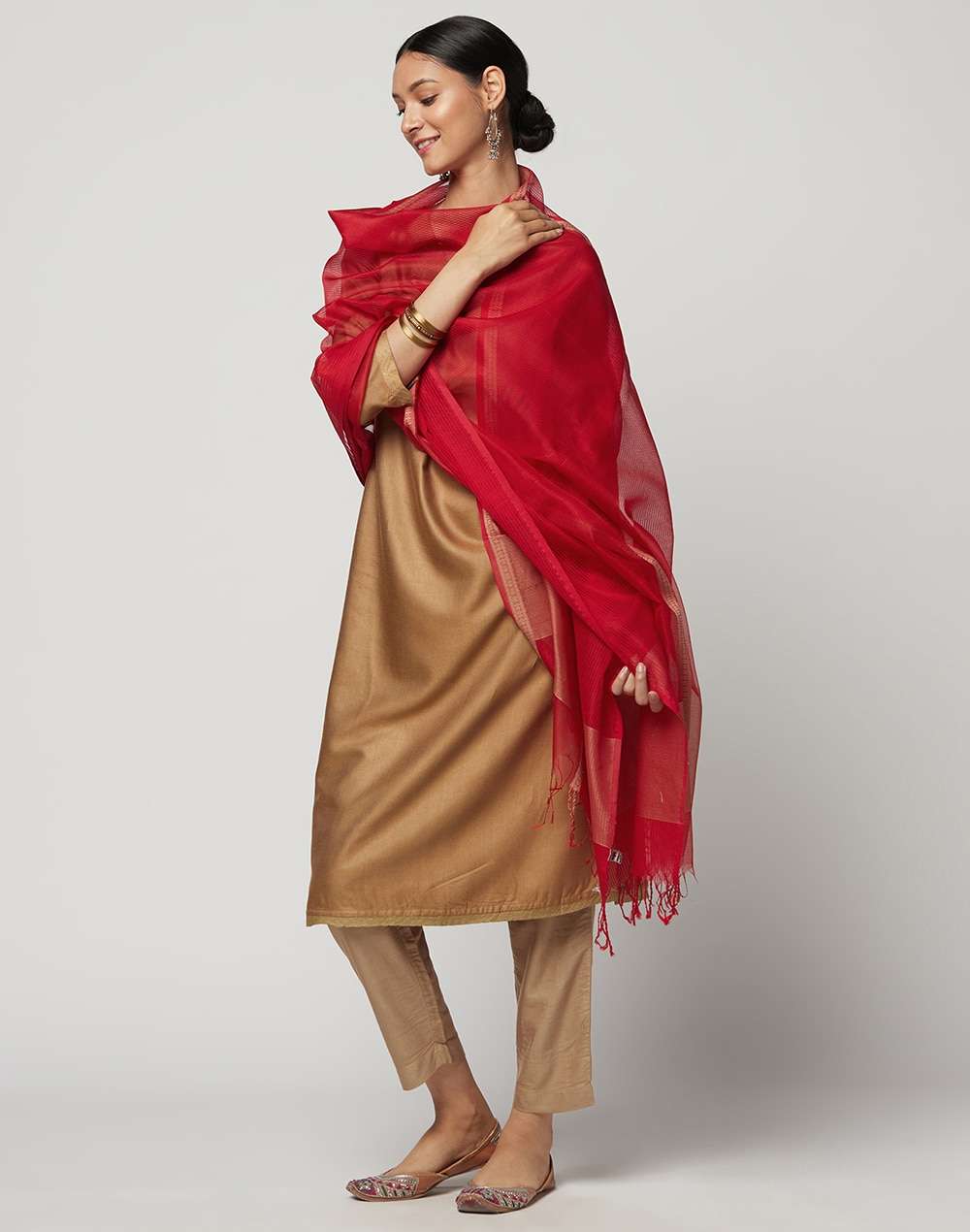 Cotton Silk Printed Dupatta
