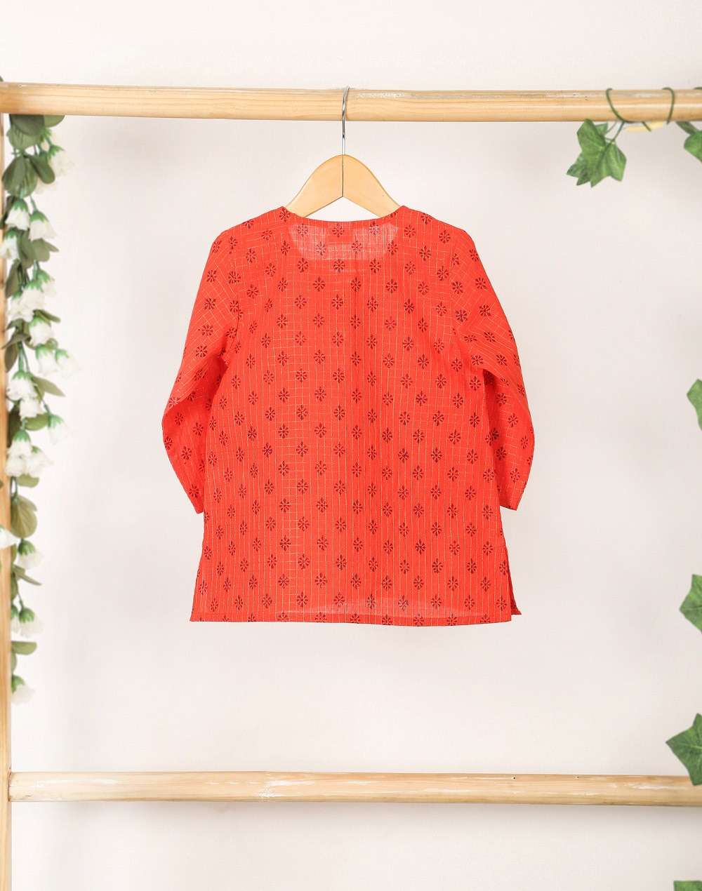 Cotton Block Printed Long Kurta