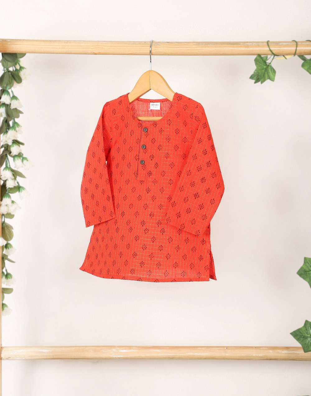 Cotton Block Printed Long Kurta