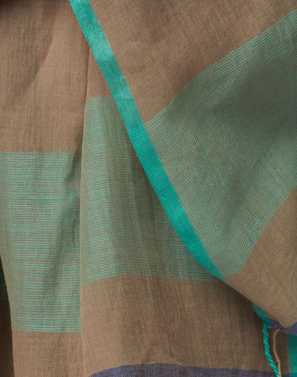 Cotton Woven Pin Stripes Stole