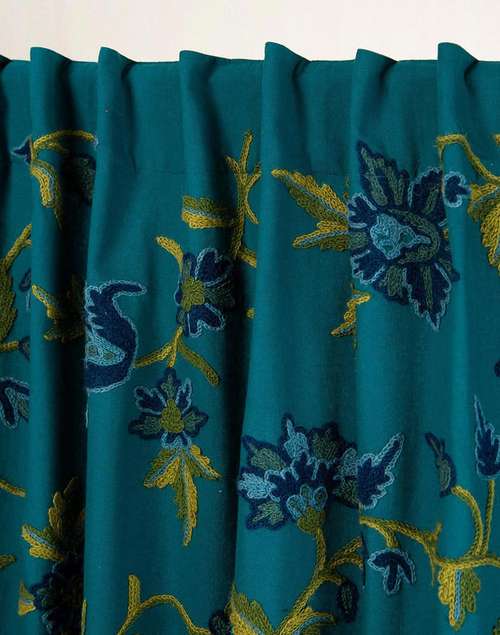 Tahira Cotton Embroidered Curtain | 1pc Tahira Cotton Embroidered Curtain | 1pc