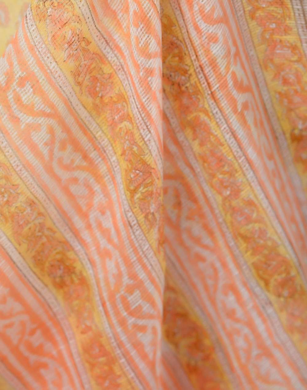 Cotton Silk Hand Block Print Dupatta