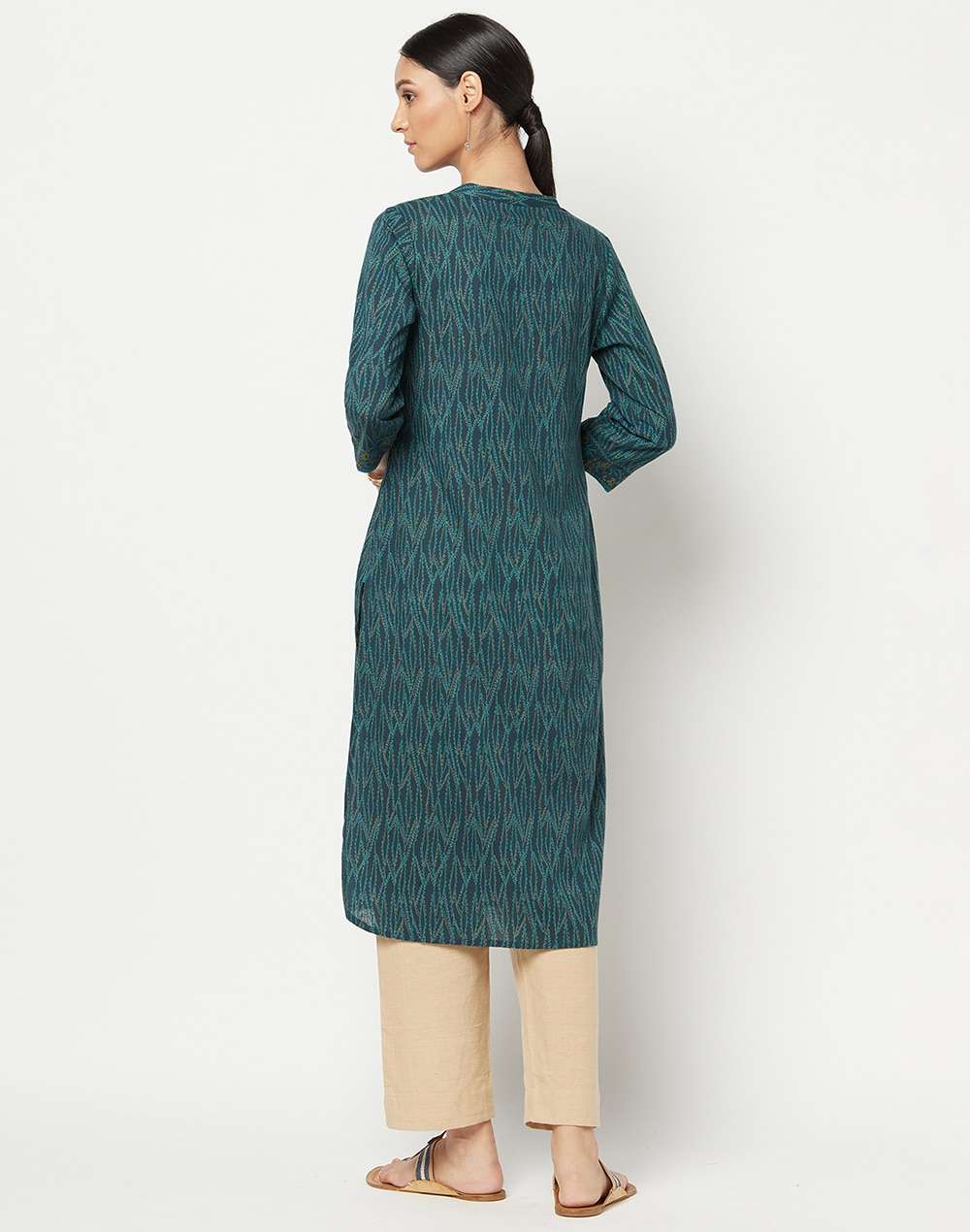 Cotton Printed Long Kurta