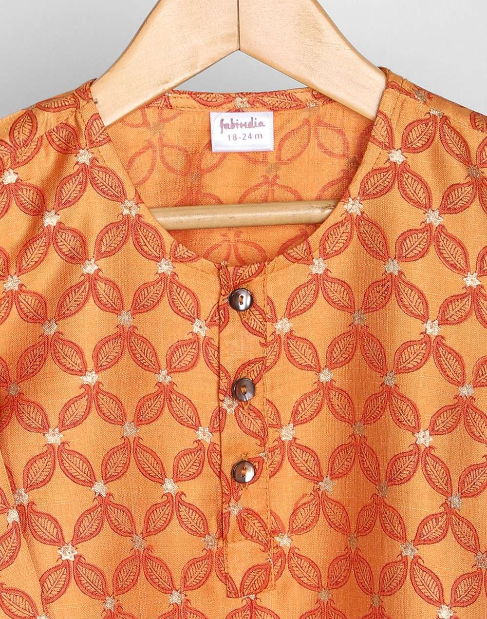 Viscose Tussar Printed Long Kurta