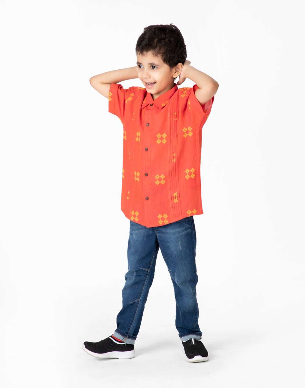 Cotton Dobby Weave Shirt