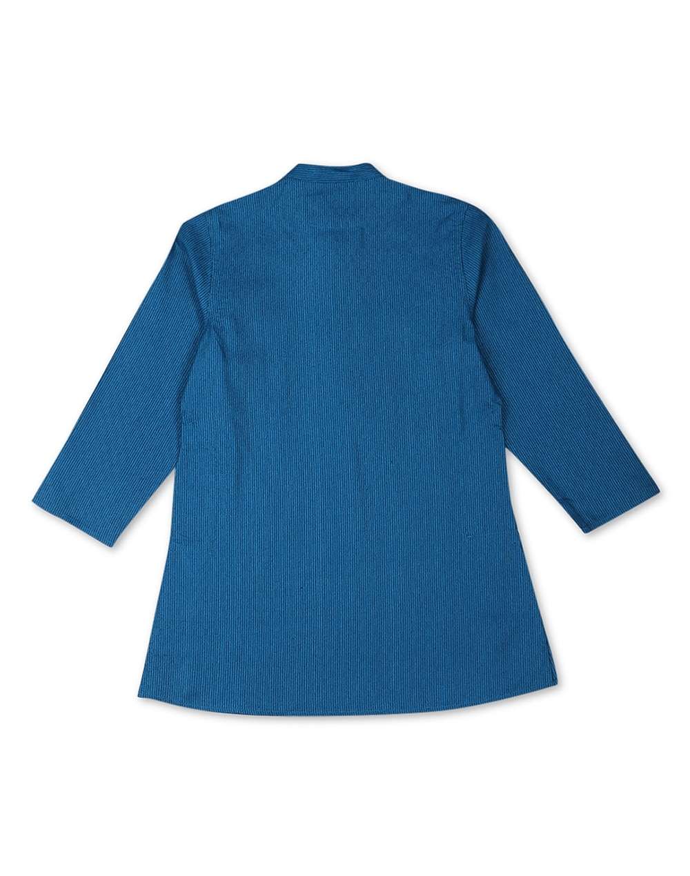 Viscose Tussar Dobby Weave Long Kurta