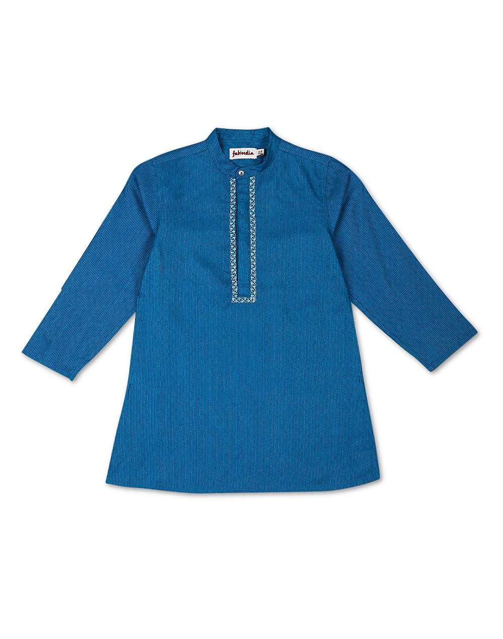 Viscose Tussar Dobby Weave Long Kurta